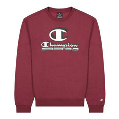 Толстовка без капюшона мужская Champion Crewneck, красная S6423394 цена и информация | Мужская спортивная одежда | 220.lv