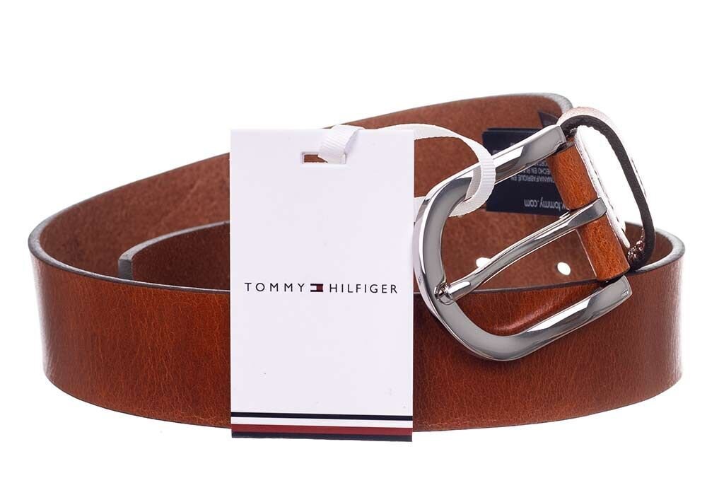 Josta sievietēm Tommy Hilfiger 3.5 cm NEW DANNY BELT, brūna, WW0WW11590 606 25998 cena un informācija | Sieviešu jostas | 220.lv