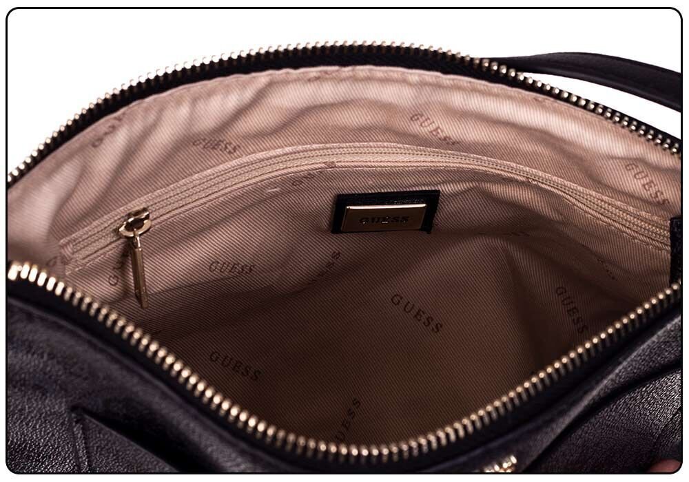 Sieviešu soma Guess 3in1 NAYA TRAP TOTE, melna BL788123 35181 cena un informācija | Sieviešu somas | 220.lv