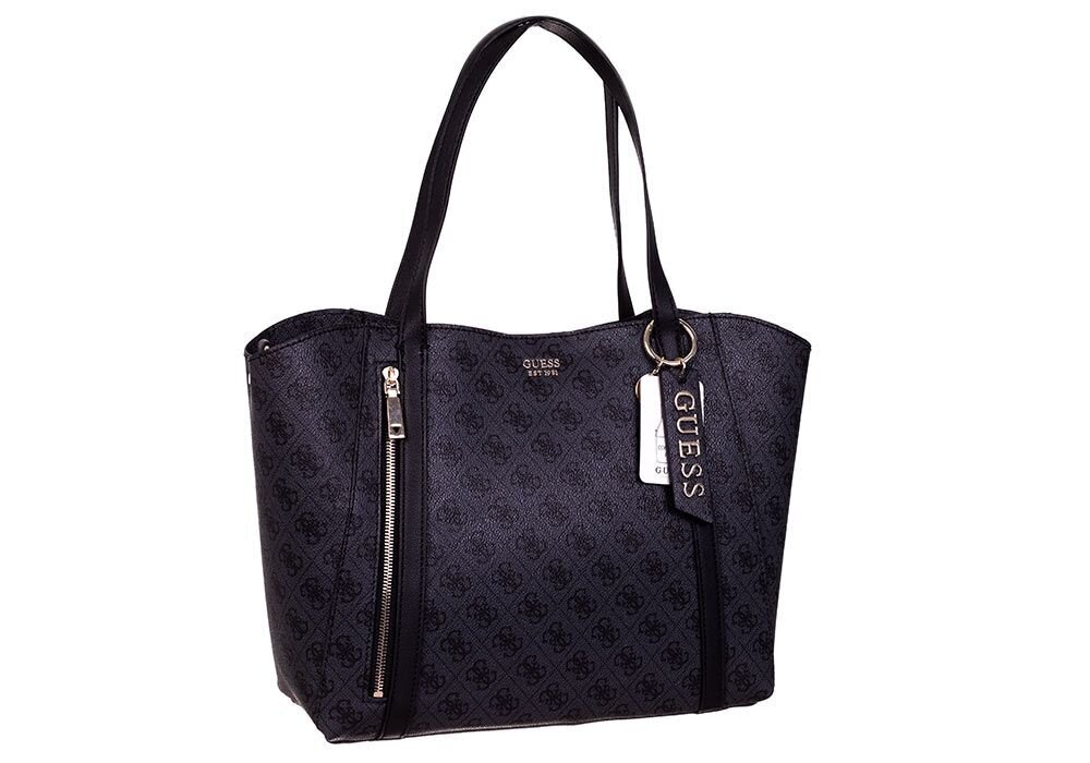 Sieviešu soma Guess 3in1 NAYA TRAP TOTE, melna BL788123 35181 cena un informācija | Sieviešu somas | 220.lv