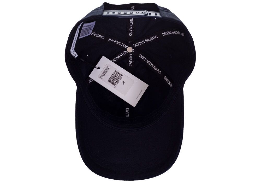 Cepure ar nagu sievietēm Calvin Klein MONOGRAM CAP NAVY K60K606624 CFE 36505 цена и информация | Sieviešu cepures | 220.lv