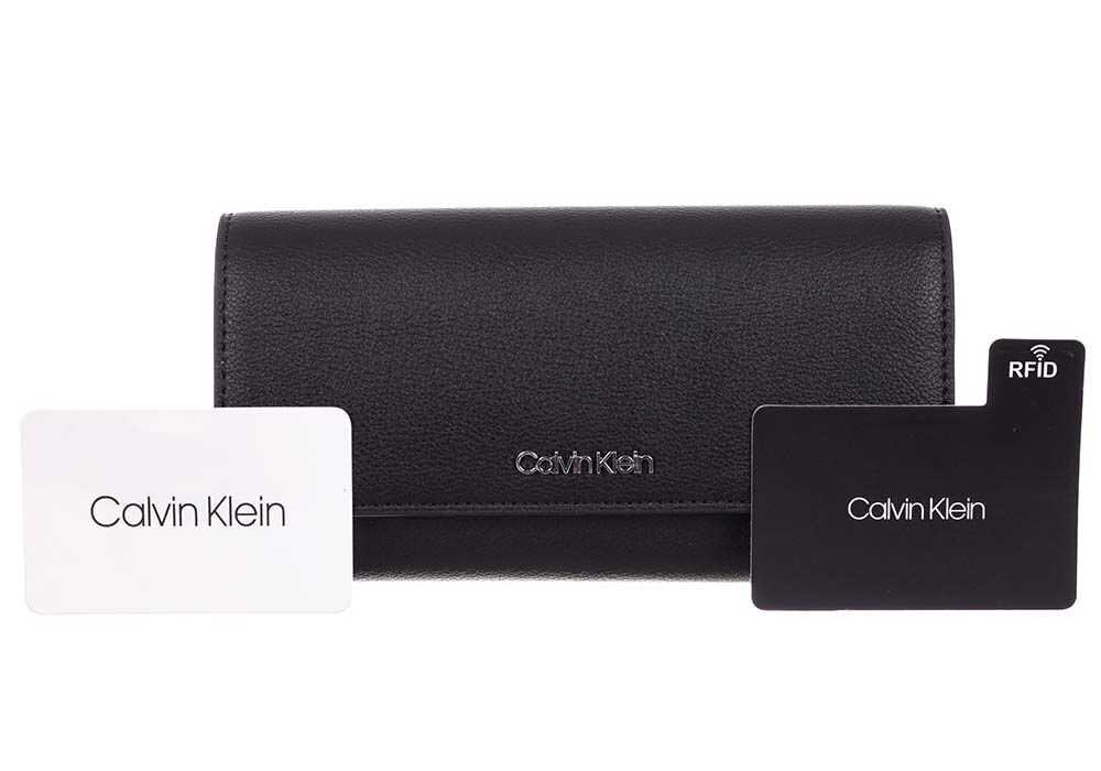 Maks sievietēm Calvin Klein TRIFOLD LG BLACK K60K607453 BAX 36726 цена и информация | Sieviešu maki, karšu maki | 220.lv