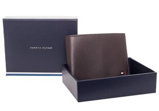 Мужской кошелек Tommy Hilfiger ETON CC AND COIN POCKET, коричневый AM0AM00651 041 35696 цена и информация | Tommy Hilfiger Одежда, обувь и аксессуары | 220.lv