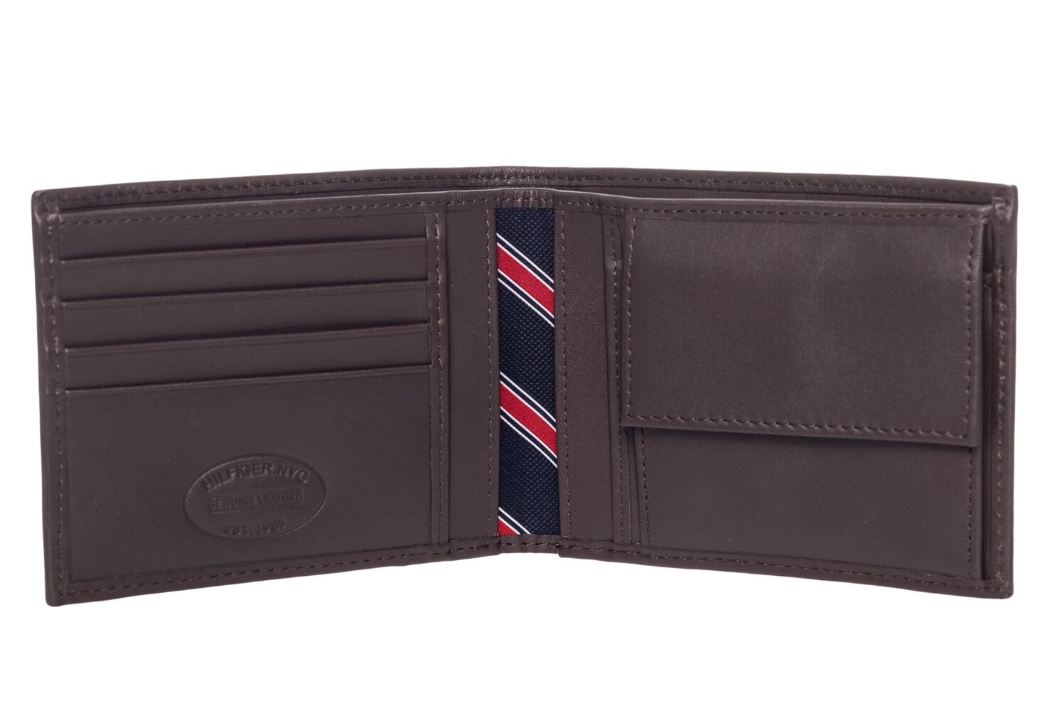 Maks vīriešiem Tommy Hilfiger ETON CC AND COIN POCKET, brūns AM0AM00651 041 35696 cena un informācija | Vīriešu maki, karšu maki | 220.lv