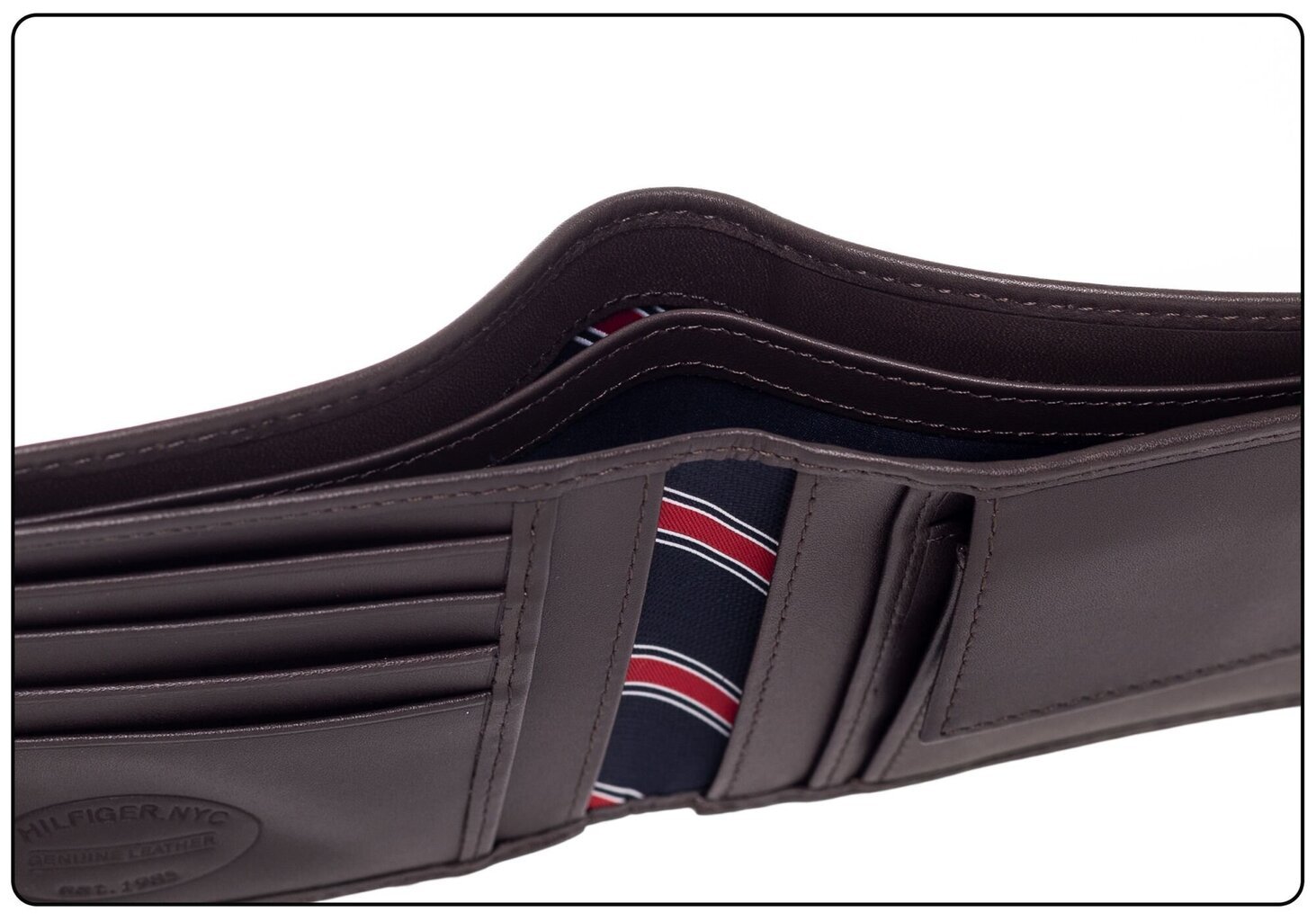 Maks vīriešiem Tommy Hilfiger ETON CC AND COIN POCKET, brūns AM0AM00651 041 35696 cena un informācija | Vīriešu maki, karšu maki | 220.lv