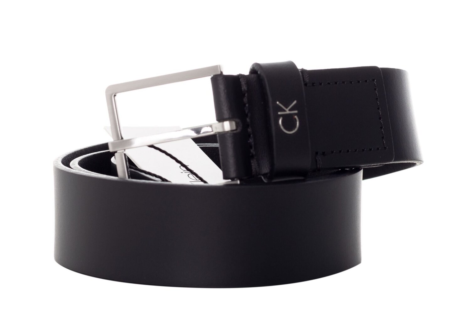 Josta vīriešiem Calvin Klein FORMAL BELT 3.5 cm, melna K50K504300 001 25145 cena un informācija | Vīriešu jostas | 220.lv