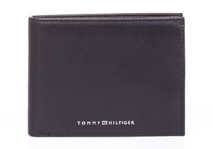 Vīriešu maks Tommy Hilfiger SEASONAL CC AND COIN BLACK AM0AM07030 BDS 37671 cena un informācija | Vīriešu maki, karšu maki | 220.lv