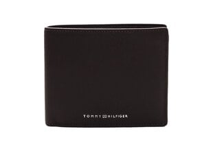 Мужской кошелек Tommy Hilfiger SECURE TH METRO TRIFOLD, темно-коричневый AM0AM07302 0HF 37857 цена и информация | Мужские кошельки | 220.lv