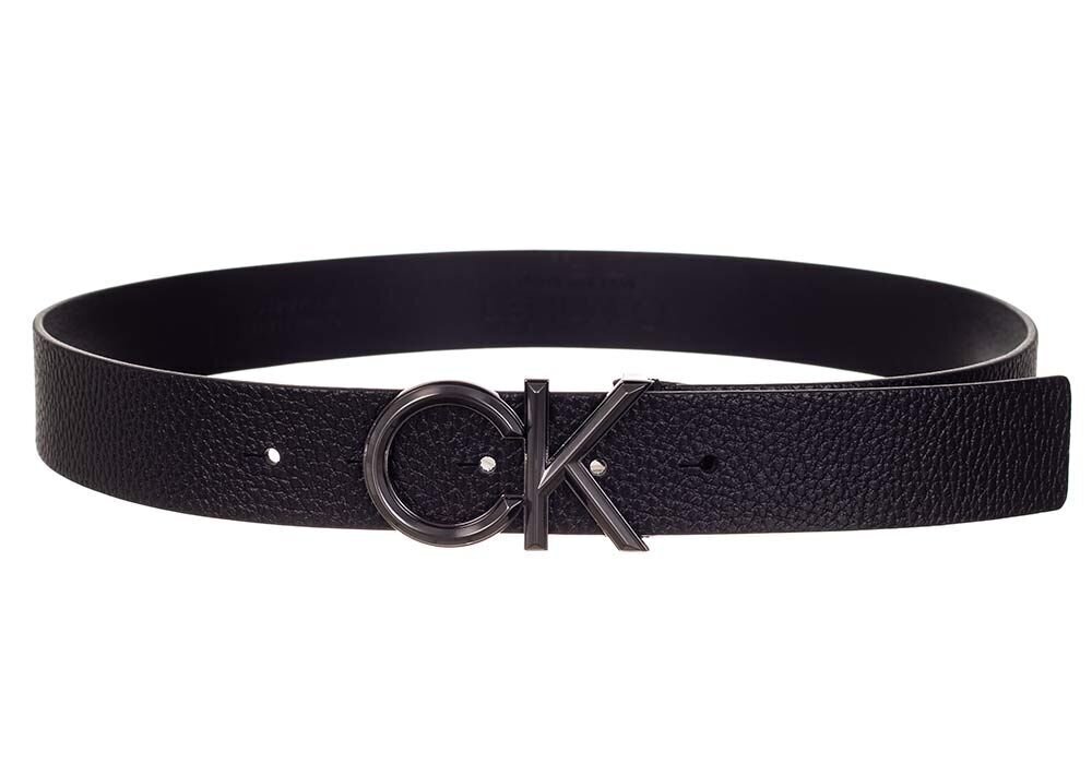 Siksna vīriešiem CALVIN KLEIN ADJ CK SPIKED METAL PB 35 mm, melna K50K507558 BAX 31542 цена и информация | Vīriešu jostas | 220.lv