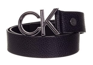 Siksna vīriešiem CALVIN KLEIN ADJ CK SPIKED METAL PB 35 mm, melna K50K507558 BAX 31542 cena un informācija | Vīriešu jostas | 220.lv