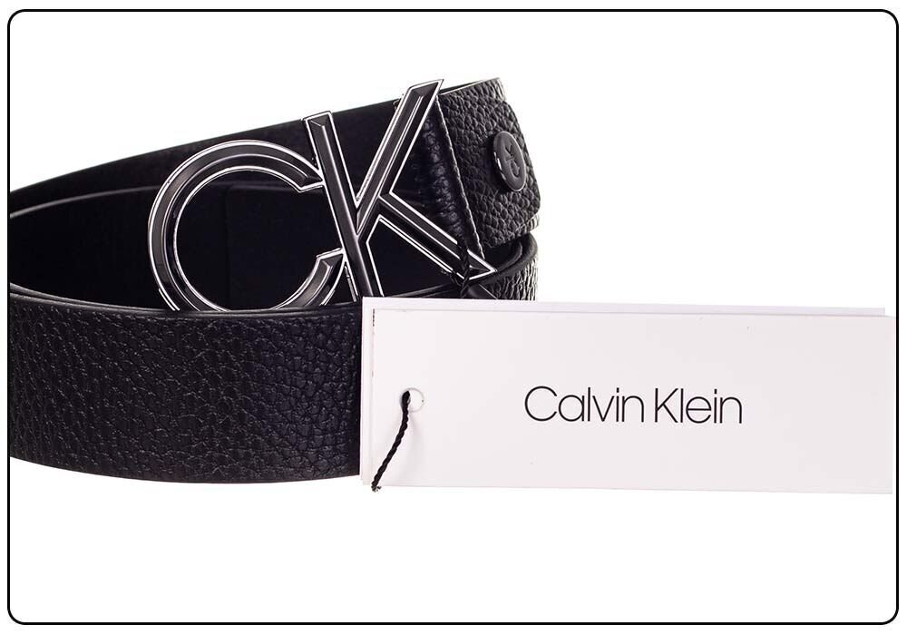 Siksna vīriešiem CALVIN KLEIN ADJ CK SPIKED METAL PB 35 mm, melna K50K507558 BAX 31542 цена и информация | Vīriešu jostas | 220.lv