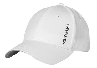 Cepure vīriešiem Calvin Klein CAP WHITE KU0KU00085 YCD 36813 cena un informācija | Vīriešu cepures, šalles, cimdi | 220.lv