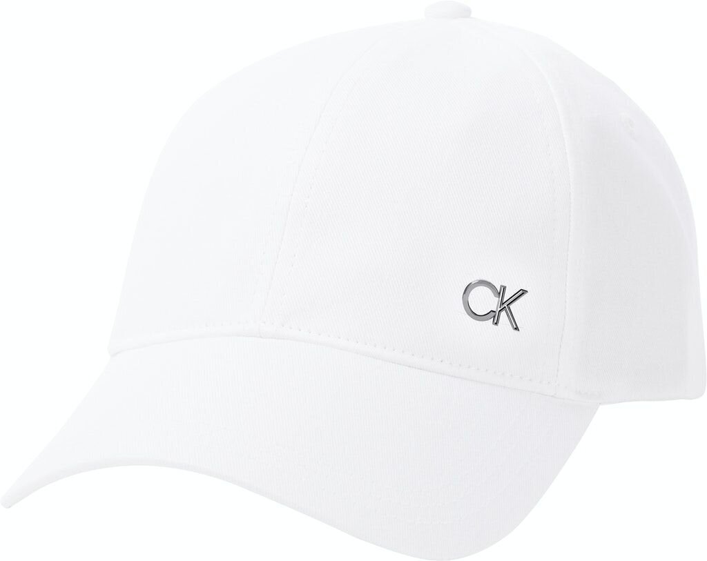 Cepure ar nagu vīriešiem Calvin Klein BB CAP WHITE K50K507027 YAF 36912 цена и информация | Vīriešu cepures, šalles, cimdi | 220.lv