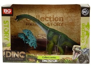 Фигурка динозавра Brachiosaurus с деревом, 3+ цена и информация | Игрушки для мальчиков | 220.lv