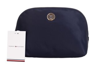 Kosmētikas soma sievietēm Tommy Hilfiger Poppy Washbag Corp, tumši zila AW0AW08908 CJM cena un informācija | Tommy Hilfiger Smaržas, kosmētika | 220.lv