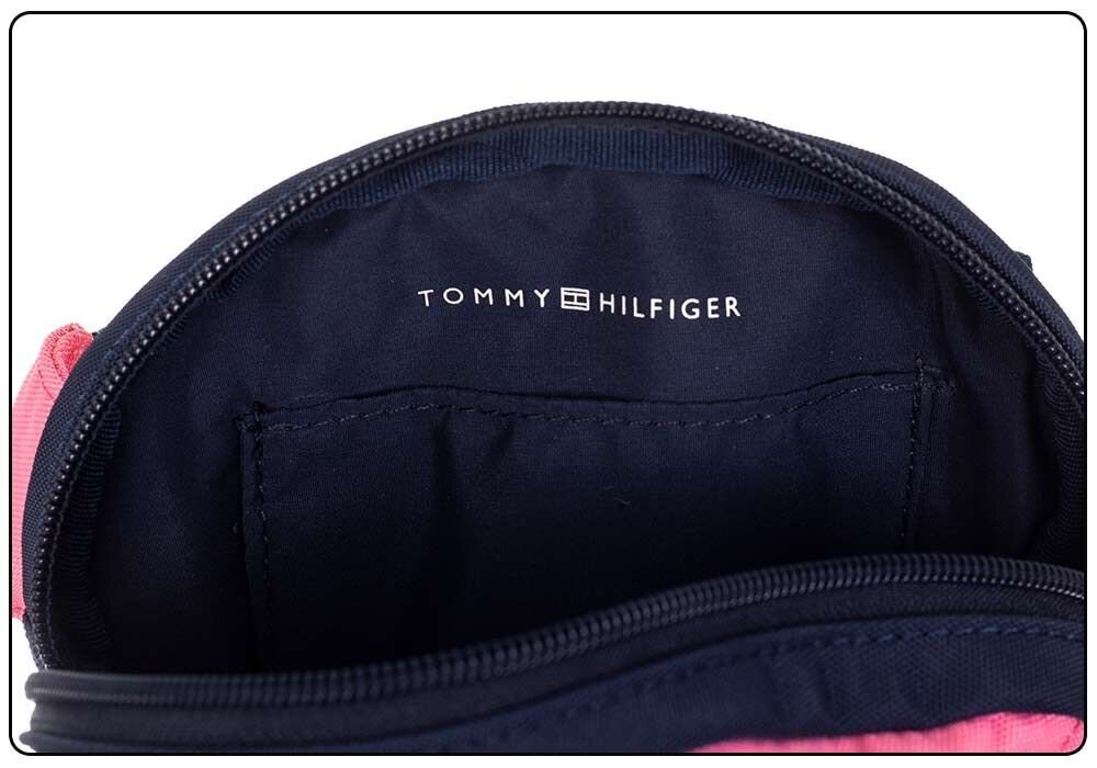 Soma bērniem Tommy Hilfiger Core Round Bumbag, rozā AU0AU01104 THJ cena un informācija | Bērnu aksesuāri | 220.lv
