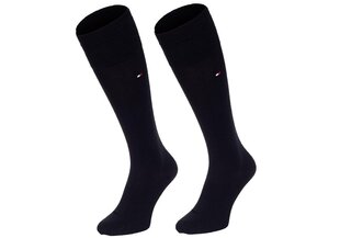 Мужские носки Tommy Hilfiger TH MEN TIN GIFTBOX KNEEHIGH 4 пары, черные/серые 100001066 003 40739 цена и информация | Мужские носки | 220.lv