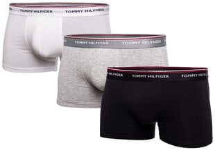 Vīriešu apakšbikses-bokseršorti Tommy Hilfiger, 3 pāri TRUNK PLUS SIZE 1U87905252 004 29829 цена и информация | Мужские трусы | 220.lv