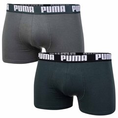 Apakšbikses vīriešiem Puma Basic Boxer 2 pāri, zaļas 906823 46 41555 cena un informācija | Vīriešu apakšbikses | 220.lv