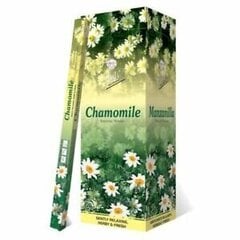 Aromātiskie smaržkociņi, Chamomile KRISHAN India, 8 gab. цена и информация | Подсвечники, свечи | 220.lv