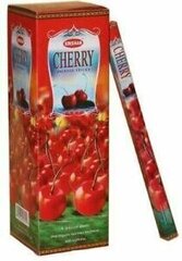 Aromātiskie smaržkociņi, Cherry KRISHAN India, 8 gab. цена и информация | Подсвечники, свечи | 220.lv
