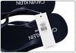 Čības vīriešiem Calvin Klein FF Sandals, tumši zilas KM0KM00338 470 12410 cena un informācija | Vīriešu iešļūcenes, čības, sandales | 220.lv