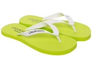 Čības vīriešiem Calvin Klein FF Sandals HIGH RISK KM0KM00497 ZAA 15579 cena un informācija | Vīriešu iešļūcenes, čības, sandales | 220.lv