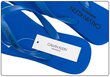 Čības vīriešiem Calvin Klein FF Sandales pār pirkstu, zilas KM0KM00497 CJR 15374 цена и информация | Vīriešu iešļūcenes, čības, sandales | 220.lv
