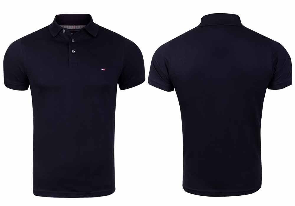 Polo krekls sievietēm Tommy Hilfiger 1985 SLIM POLO NAVY MW0MW17771 DW5 25566 cena un informācija | Vīriešu T-krekli | 220.lv