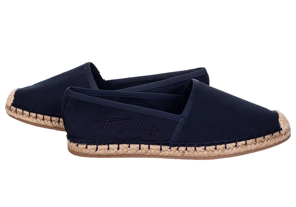 Espadrilles sievietēm Tommy Hilfiger TH SIGNATURE ESPADRILLE NAVY FW0FW05649 DW5 26208 cena un informācija | Sieviešu kurpes | 220.lv