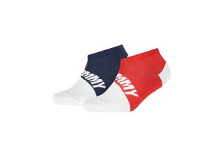 Женские носки Tommy Hilfiger, 2 пары белые/красные/синие 100002308 001 26853 цена и информация | Носки, колготки для мальчиков | 220.lv