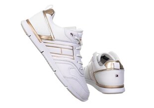 Apavi sievietēm Tommy Hilfiger METALLIC LIGHTWEIGHT SNEAKER WHITE FW0FW05693 0LJ 28471 cena un informācija | Sporta apavi sievietēm | 220.lv