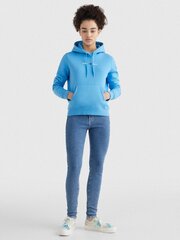 Утепленная женская блузка Tommy Hilfiger TJW LINEAR LOGO HOODIE BLUE DW0DW10132 CY0 43687 цена и информация | Женские кофты | 220.lv