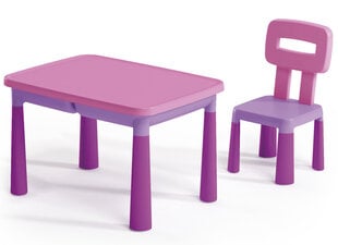 Стол С Розовым Стулом цена и информация | Детские столы и стулья | 220.lv