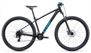 Kalnu velosipēds Cube Aim 29" 2022, melns/zils cena un informācija | Velosipēdi | 220.lv