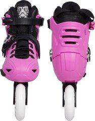 Роликовые коньки Kaltik K Skate Pink Tri 90mm Kids Freeskates, розовые цена и информация | Роликовые коньки | 220.lv