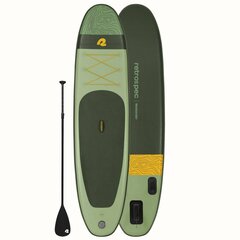 Надувная доска для весла Retrospec Weekender SL 10 ', Wild Spurce цена и информация | SUP доски, водные лыжи, водные аттракционы | 220.lv