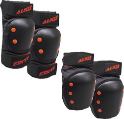 Комплект защиты коленей и локтей Alk13 Combo Pads, черный/красный цена и информация | Защиты | 220.lv