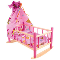 Деревянная Кроватка Для Кукол цена и информация | Игрушки для девочек | 220.lv