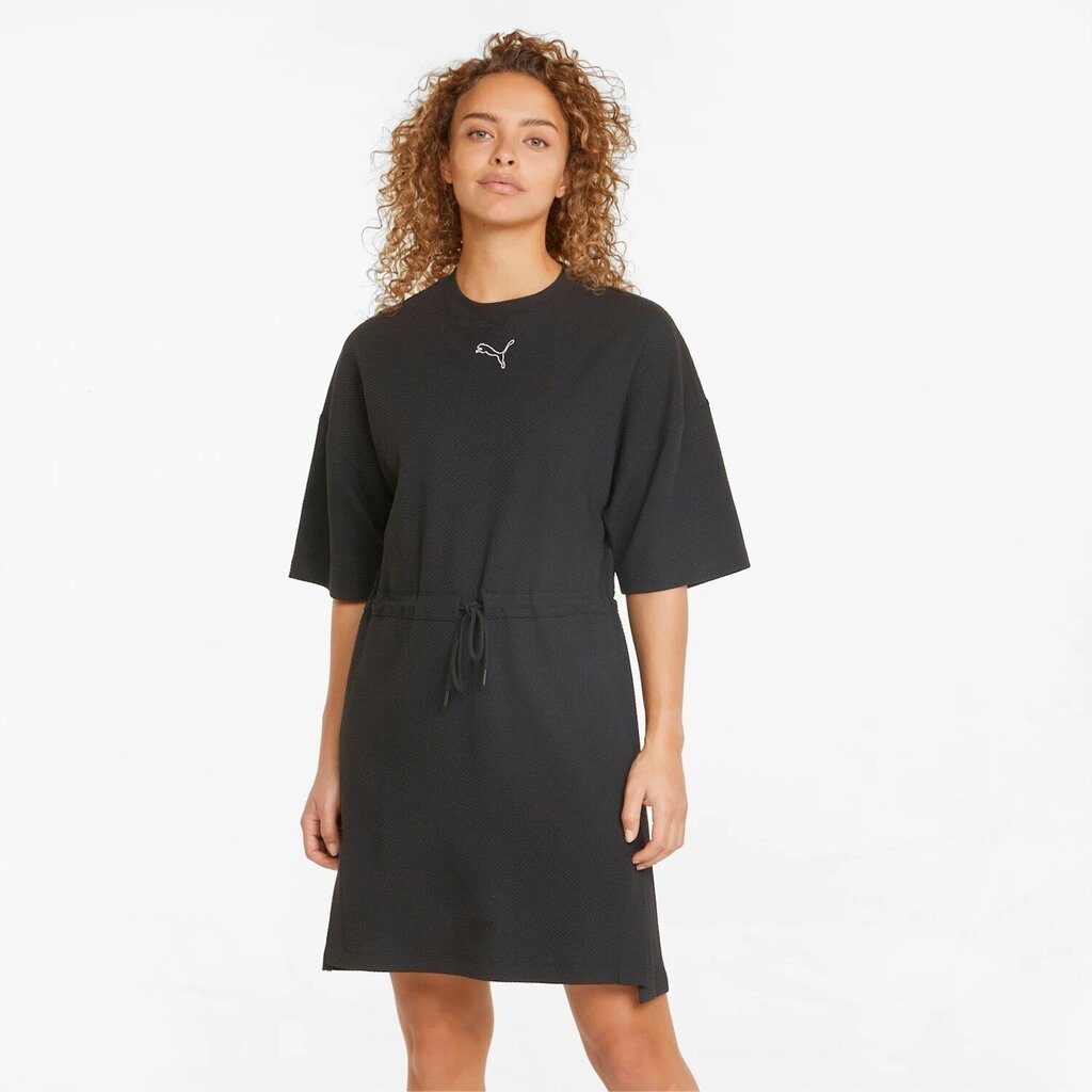 Puma sieviešu T-kreklu kleita, melns cena un informācija | Kleitas meitenēm | 220.lv