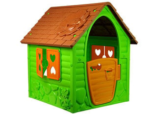 Bērnu dārza mājiņa, zaļa cena un informācija | Bērnu rotaļu laukumi, mājiņas | 220.lv
