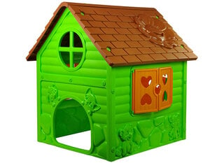 Bērnu dārza mājiņa, zaļa цена и информация | Детские игровые домики | 220.lv