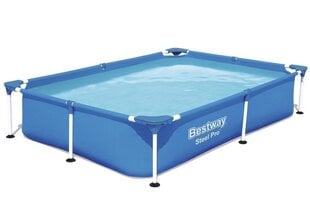 Bestway rāmja baseins 221x150x43 cm cena un informācija | Baseini | 220.lv