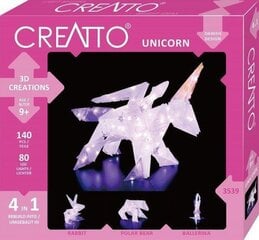 Творческий набор Creatto Unicorn, 9 лет+ цена и информация | Развивающие игрушки | 220.lv