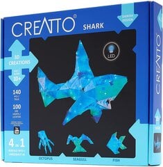 Radošais komplekts Creatto Shark, 10 gadi+ cena un informācija | Attīstošās rotaļlietas | 220.lv