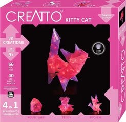 Radošais komplekts Creatto Kitty Cat, 9 gadi+ cena un informācija | Attīstošās rotaļlietas | 220.lv