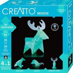 Radošais komplekts Creatto Moose, 8 gadi+ цена и информация | Развивающие игрушки | 220.lv