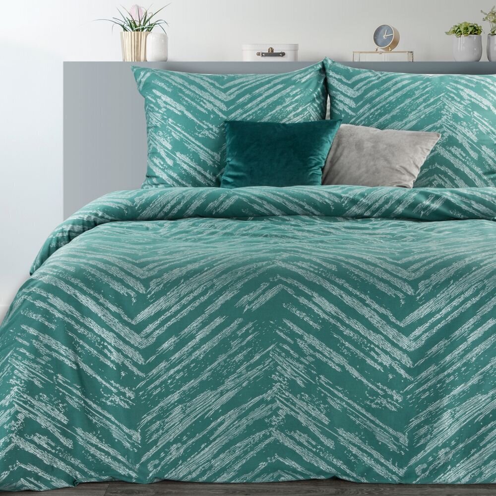 Nova Print Metallic gultas veļas komplekts, 160x200, 3 daļu цена и информация | Gultas veļas komplekti | 220.lv