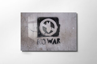 Картина из закаленного стекла No War цена и информация | Картины | 220.lv