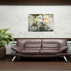 Картина из закаленного стекла Велосипед цена и информация | Картины | 220.lv
